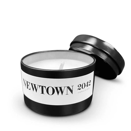Newtown 2042 Travel Tin Candle